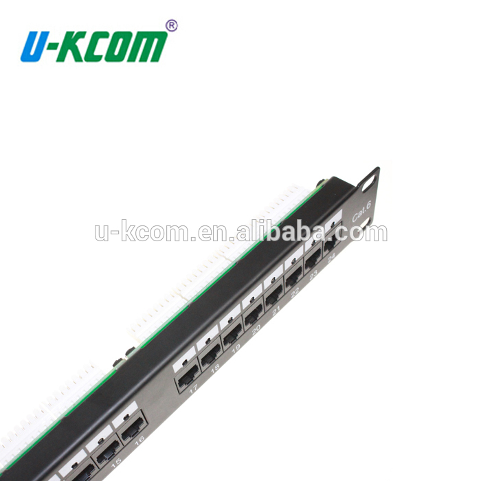 24ポートパッチパネル非シールドcat6 1uインテリジェントパッチパネル-その他配線器具問屋・仕入れ・卸・卸売り