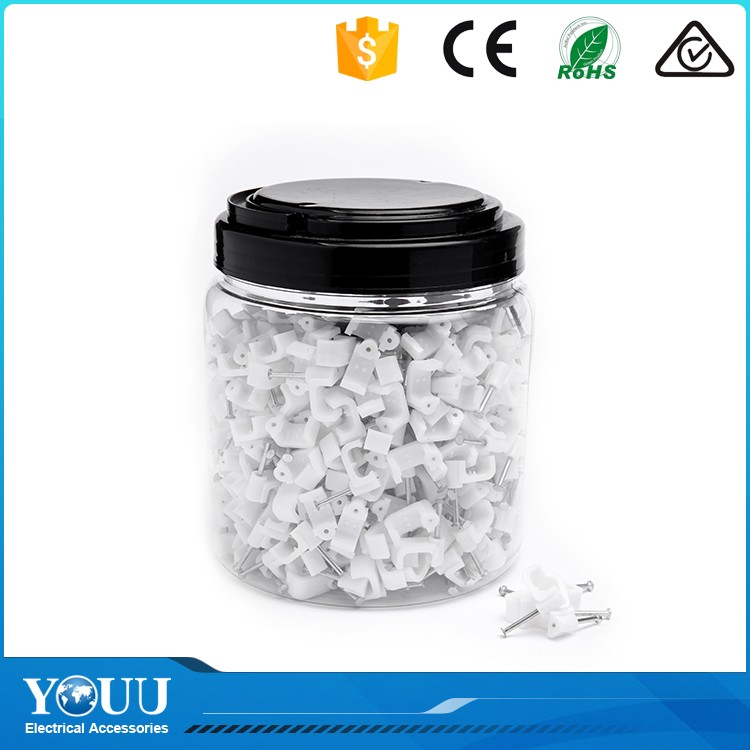 Youu熱い中国製品卸売プラスチック爪フックウォールケーブルクリップ電線クリップ-ケーブルクリップ問屋・仕入れ・卸・卸売り