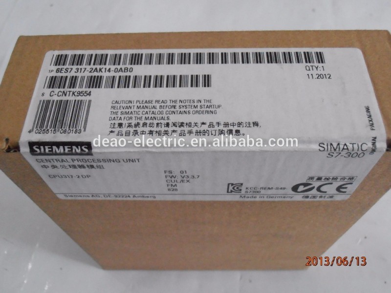 シーメンスsimaticdps7-300cpu317-26es7317- 2ak14- 0ab0-その他電装品問屋・仕入れ・卸・卸売り