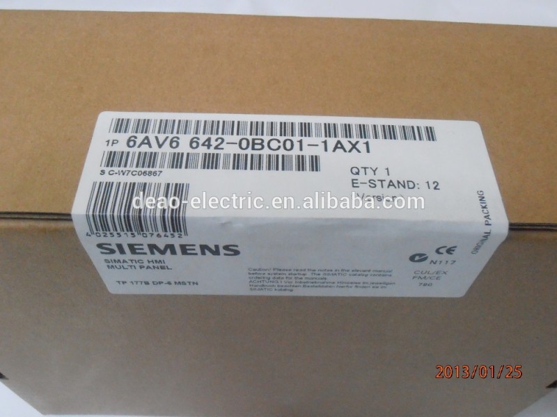 シーメンスsimaticタッチパネルhmiタッチ画面tp177b 6AV6642-0BC01-1AX1-その他電装品問屋・仕入れ・卸・卸売り