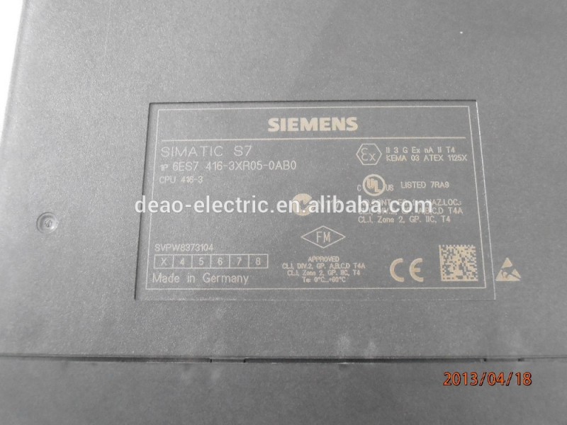 シーメンスsimaticplcplcモジュールs7-4006es7416- 3xr05- 0ab0-その他電装品問屋・仕入れ・卸・卸売り