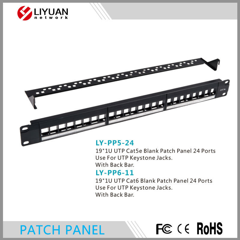 LY-PP5-24/LY-PP6-11猫5e 24ポートネットワークパッチパネル用utpキーストーンジャック-その他配線器具問屋・仕入れ・卸・卸売り