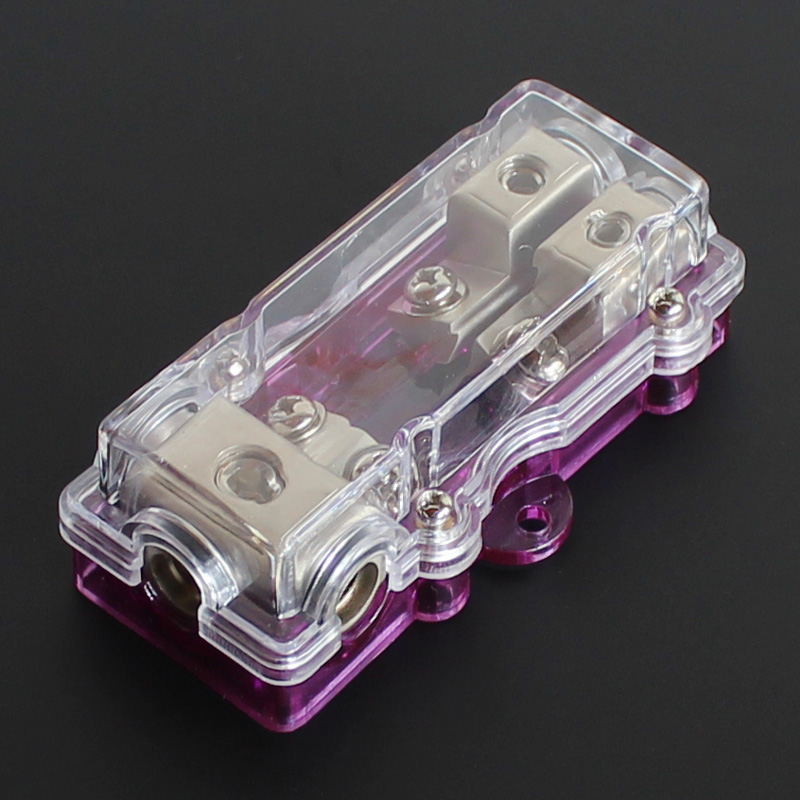 送料無料100ピース/ロット双方向オート車のヒューズボックスホルダーカバー付き高品質車両ヒューズブロック3入口2アウトレット-ヒューズの部品問屋・仕入れ・卸・卸売り