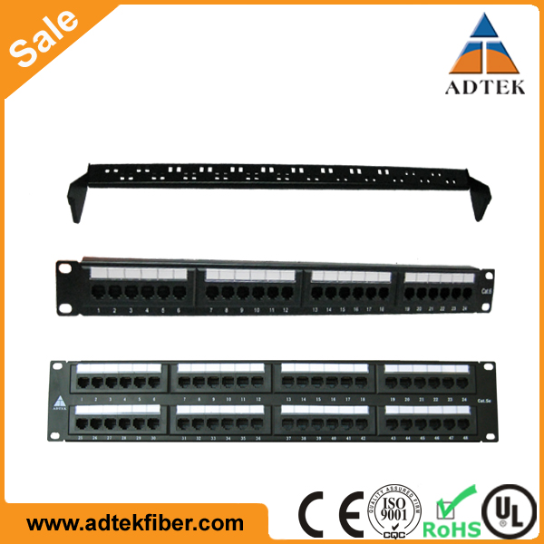 高品質の最もよい価格rj45utp/stp/24ftpポート48ポートcat5ecat6パッチパネルメーカー-その他配線器具問屋・仕入れ・卸・卸売り