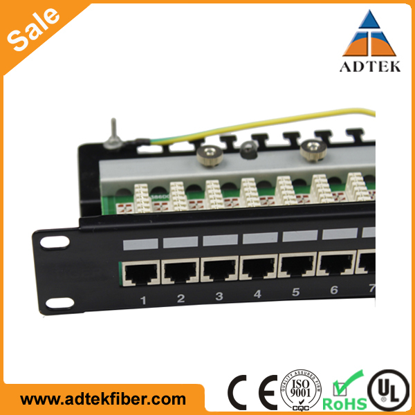 Ul認定された良好な性能rj45cat624/48ポートutpftpモジュラーパッチパネル工場-その他配線器具問屋・仕入れ・卸・卸売り