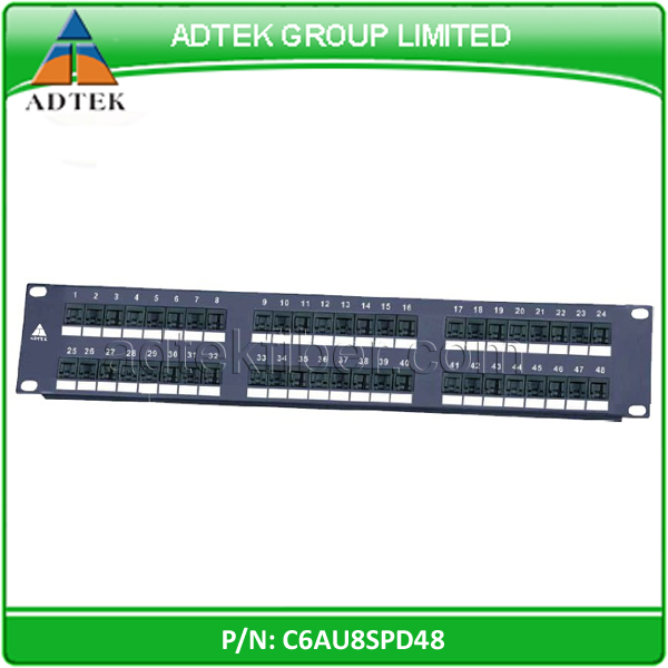 優れた品質の良い価格rj45cat5ecat6cat6autp48ポートulcertifedラックマウントパッチパネル-その他配線器具問屋・仕入れ・卸・卸売り