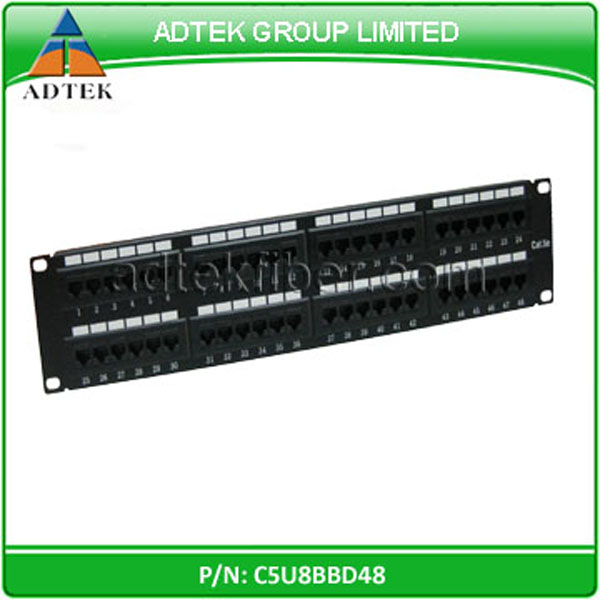 utp、 stp、 ftp、 ul認定品rj45cat5ecat6cat6aパッチパネル最良価格-その他配線器具問屋・仕入れ・卸・卸売り