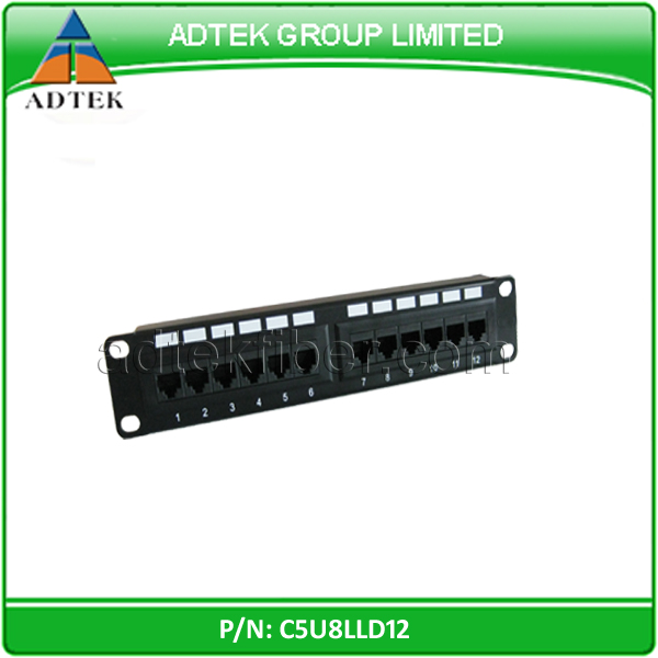 最もよい価格最上質rj45cat5ecat612ポートutpパッチパネルulリストされている-その他配線器具問屋・仕入れ・卸・卸売り