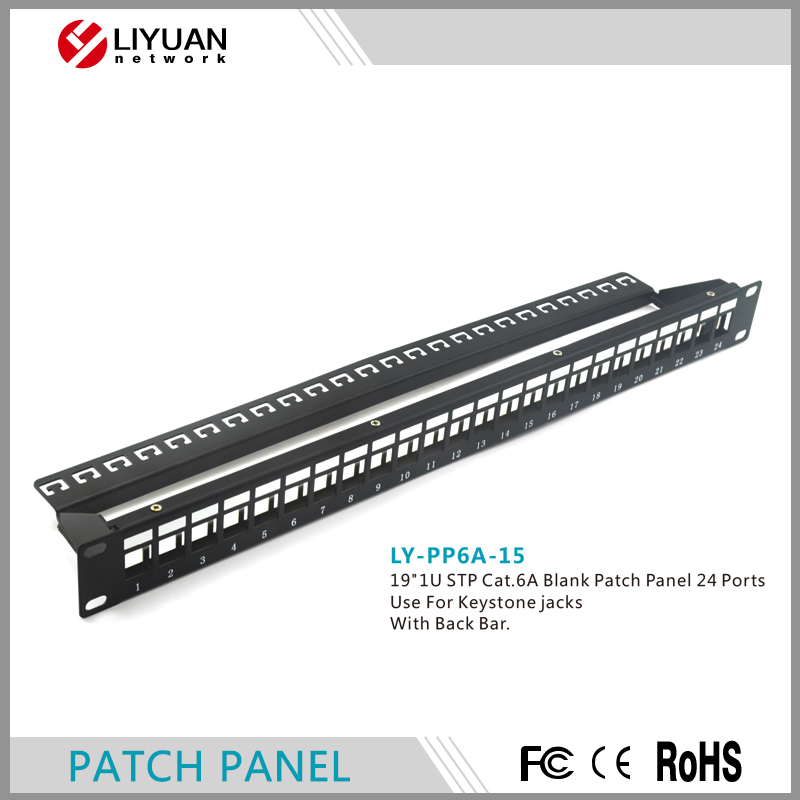 Utp猫ly-pp6a-15。 6a/cat。 6/cat。 5eパッチパネル、 11024ポートまたは兼用idc、 バックバー付き-その他配線器具問屋・仕入れ・卸・卸売り