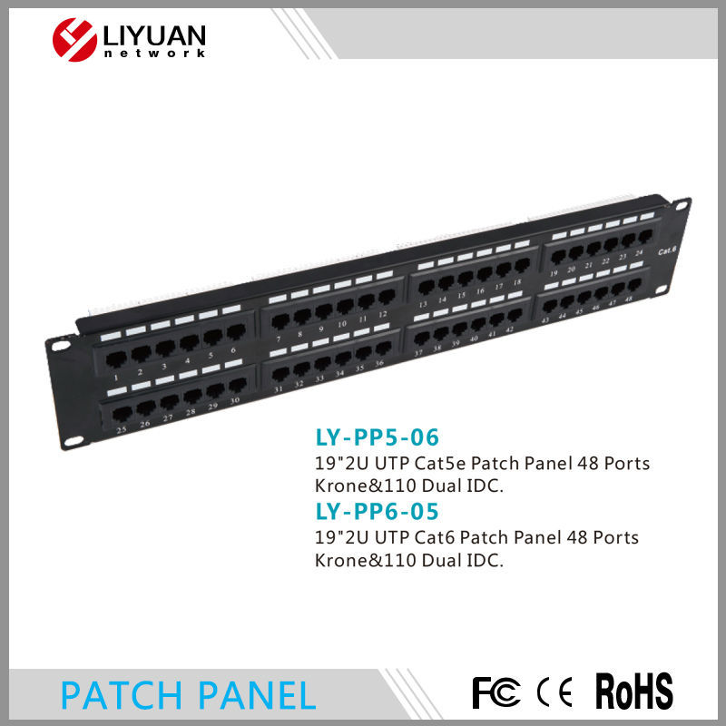 Utpcat6ly-pp5-062u48ポートパッチパネル-その他配線器具問屋・仕入れ・卸・卸売り