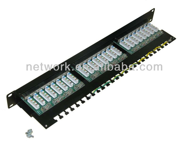 インチ241u19ポートcat6rj45stpブランクパッチパネル-その他配線器具問屋・仕入れ・卸・卸売り