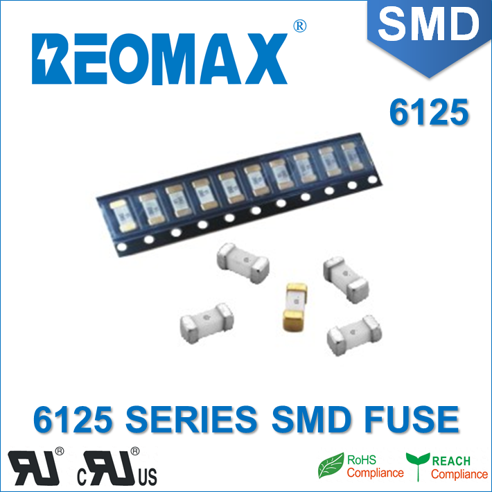 Reomax6125遅い- ブローsmdヒューズ、 集合/sst/steシリーズ、 0.5a-15a、 125v/250v/300v、 ul/csa/sgs/rohs-ヒューズ問屋・仕入れ・卸・卸売り