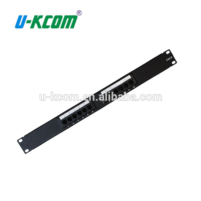 オンラインショッピング12ポート1uラックマウントcat6 rj45 utpパッチパネル-その他配線器具問屋・仕入れ・卸・卸売り