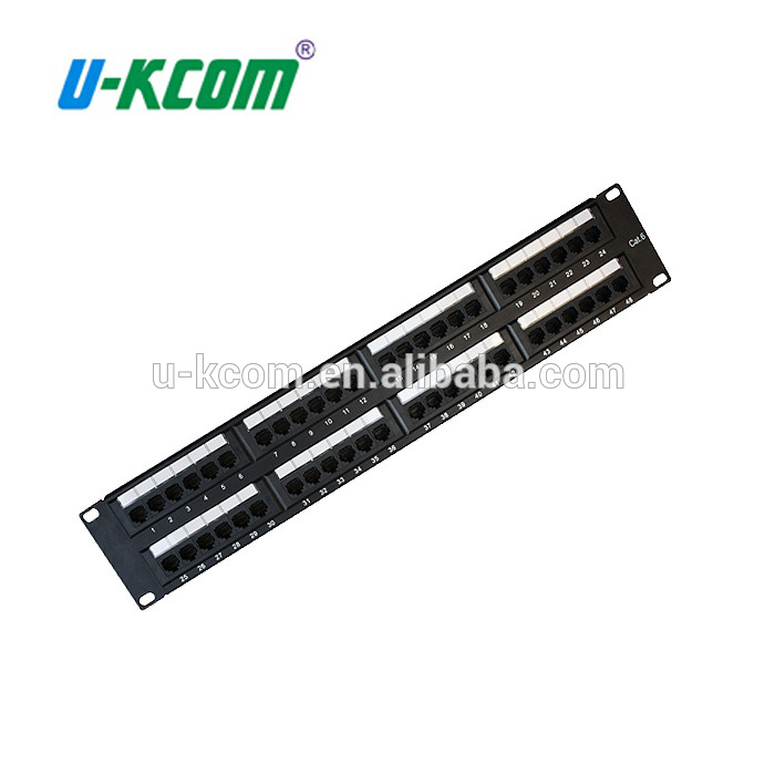 オンラインショッピング48ポート2uラックマウントcat6 rj45 utpパッチパネル-その他配線器具問屋・仕入れ・卸・卸売り