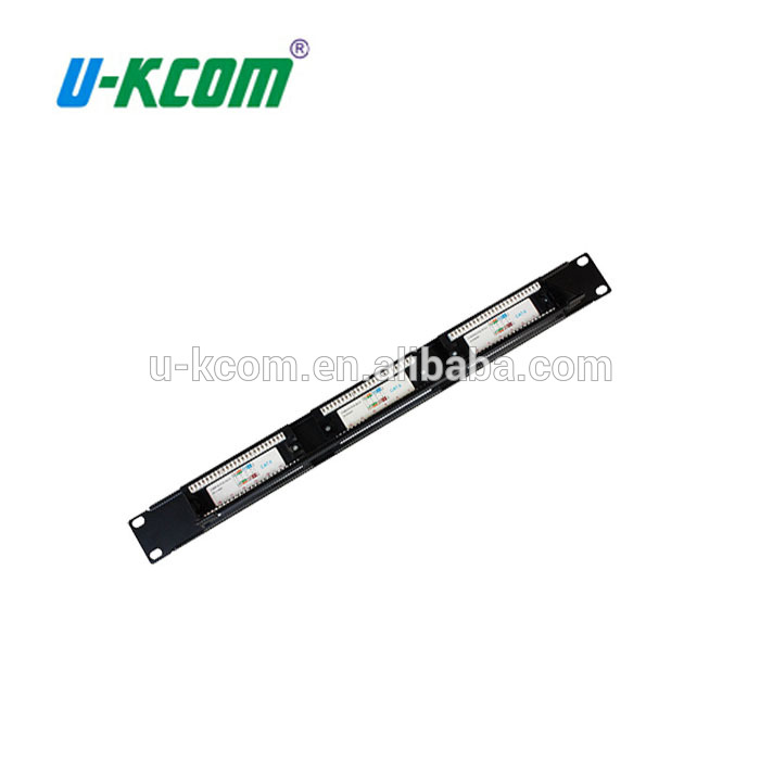 カスタム高品質18ポート1uラックマウントcat6 rj45 utpパッチパネル-その他配線器具問屋・仕入れ・卸・卸売り
