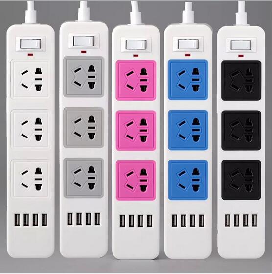 2500ワットフラット電気ソケットユニバーサル耐火電源ストリップでusb-プラグ、ソケット問屋・仕入れ・卸・卸売り