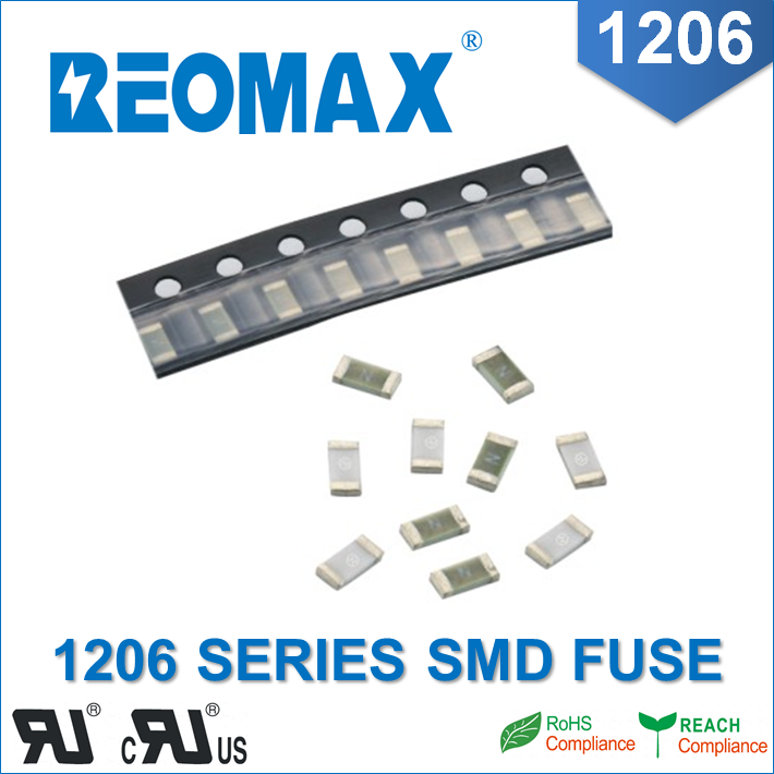 Reomax1206遅い- ブローsmdヒューズ、 12.100シリーズ、 1a-10a、 24v/32v/63v/72v、 ul/csa/sgs/rohs-ヒューズ問屋・仕入れ・卸・卸売り