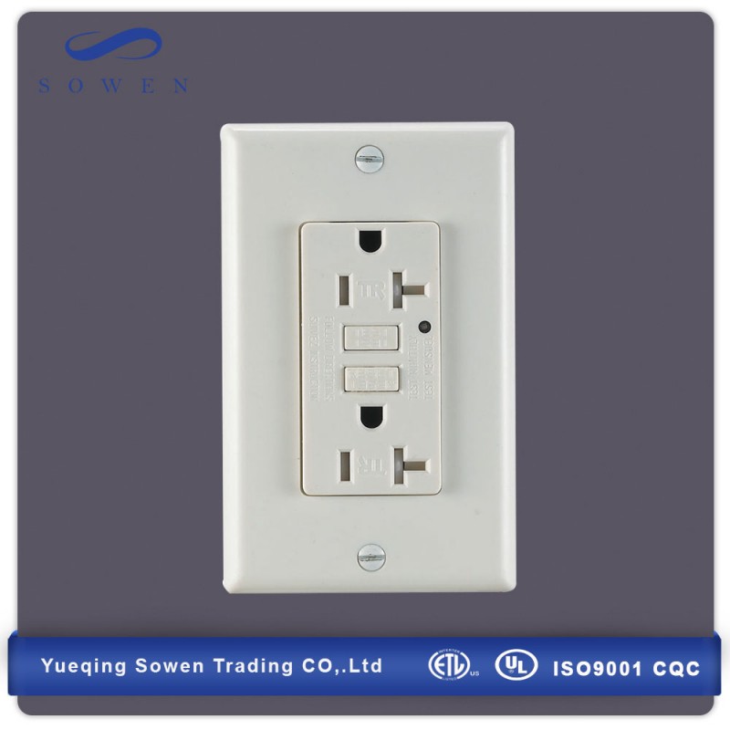 LD-3008Bシリーズetl/cetl 15a ledライトインジケータtr gfciレセプタクル-プラグ、ソケット問屋・仕入れ・卸・卸売り