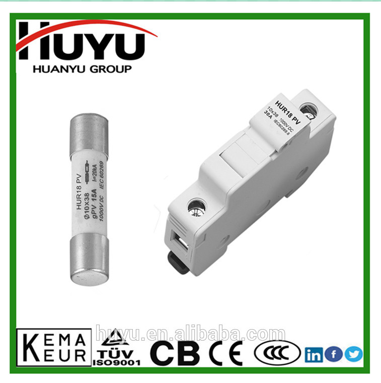 ソーラーpv保護iec安全基準円筒1000ボルトdc 1500ボルトdcヒューズヒューズとホルダー-ヒューズ問屋・仕入れ・卸・卸売り