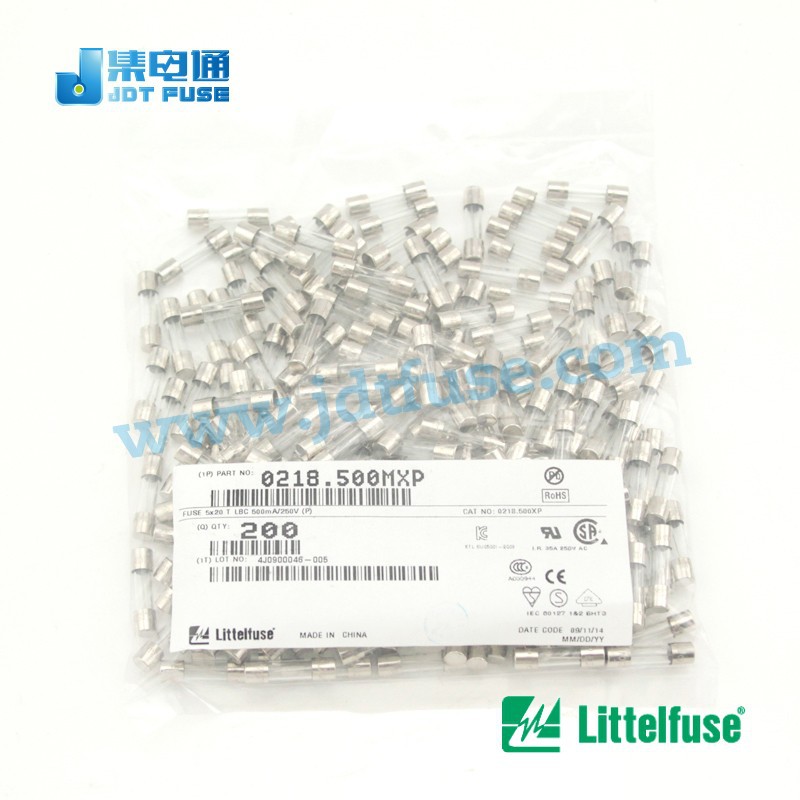 Mxp0218.500リテルガラス管ヒューズ500ma0.5a250v5x20ミリメートルアキシャルリード・カートリッジヒューズ時間- ラグ( スローブロー) ヒューズ-ヒューズ問屋・仕入れ・卸・卸売り