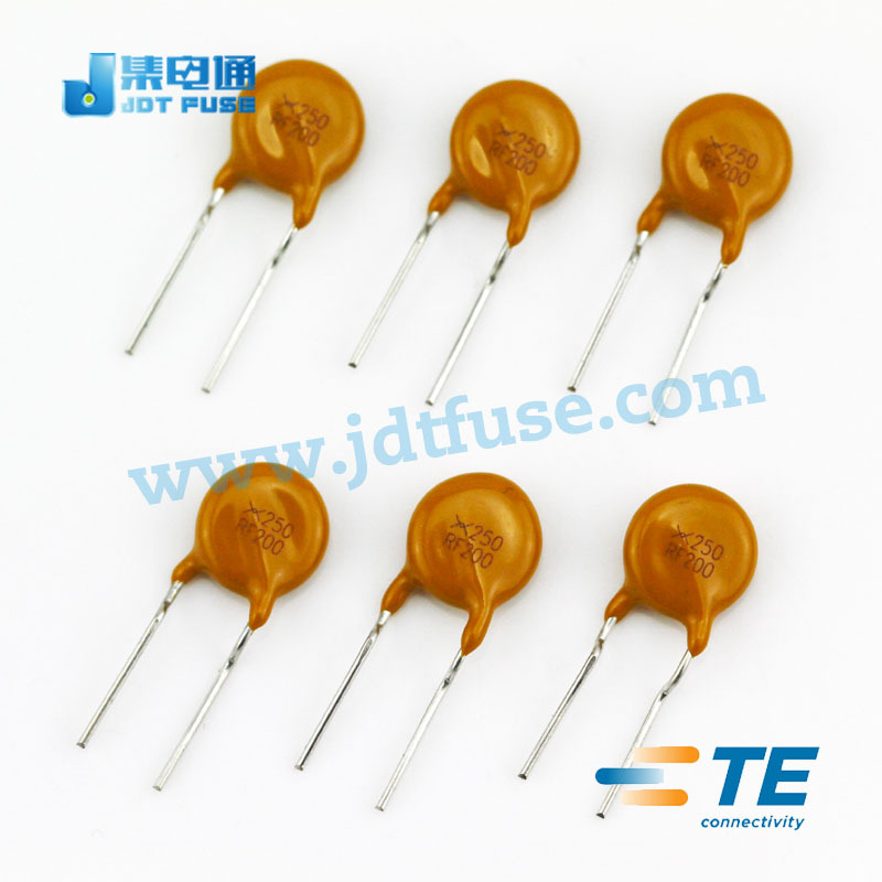 Pptc回路保護ヒューズ TRF250-200 タイコ/レイケム ヒューズ 200ma 0.2a 250 ボルト ラジアルリード リセット可能ヒューズ-ヒューズ問屋・仕入れ・卸・卸売り