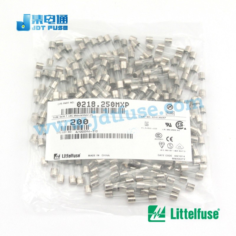 Mxp0218.250リテルガラス管ヒューズ250ma0.25a250v5x20ミリメートルアキシャルリード・カートリッジヒューズ時間- ラグ( スローブロー) ヒューズ-ヒューズ問屋・仕入れ・卸・卸売り