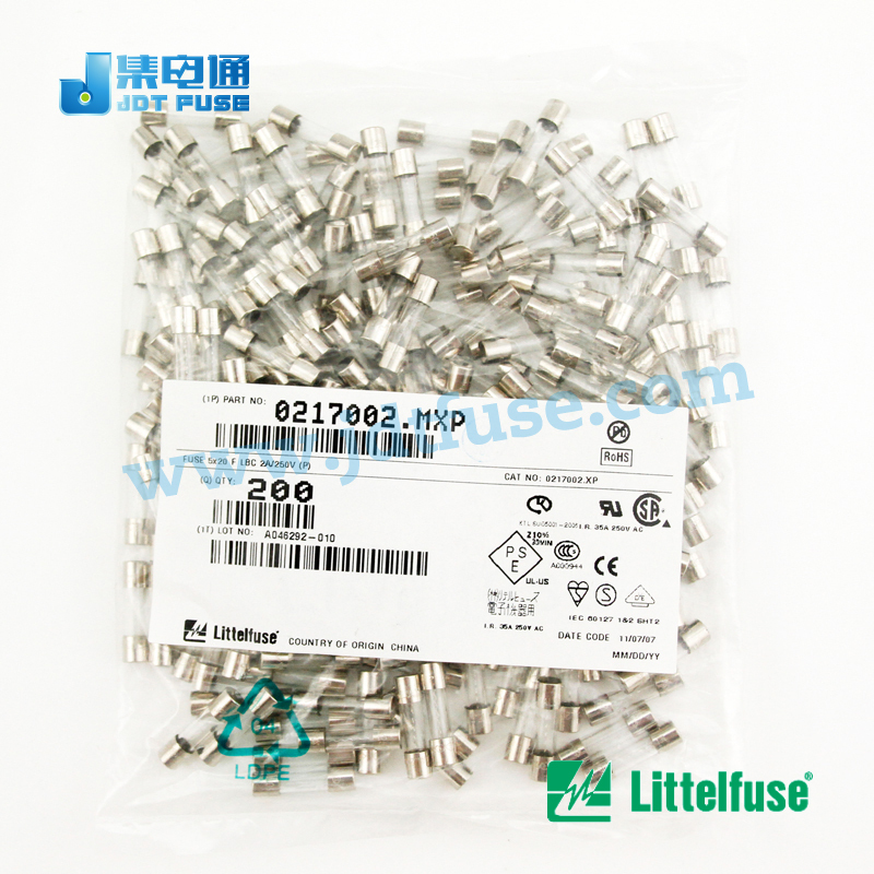 0217002.mxpリテルガラス管ヒューズ2000ma2.0a250v5x20ミリメートルアキシャルリード・カートリッジヒューズ速い- アクティングヒューズ-ヒューズ問屋・仕入れ・卸・卸売り