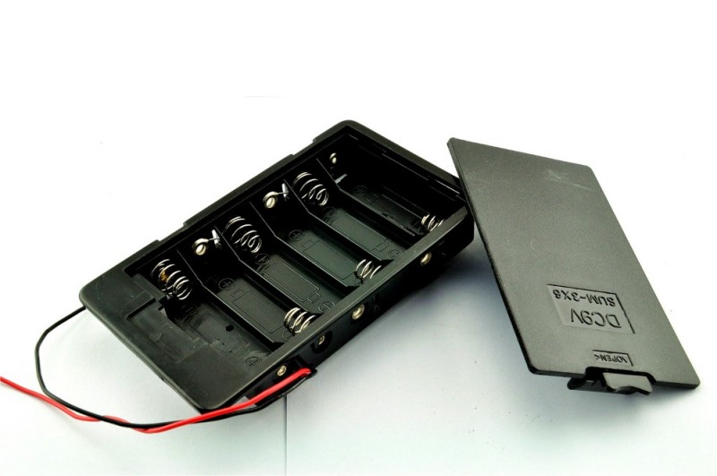BH361 バッテリー ホルダー付き ワイヤー リード/6 「 aa 」 バッテリー ホルダー で カバー-その他バッテリー問屋・仕入れ・卸・卸売り