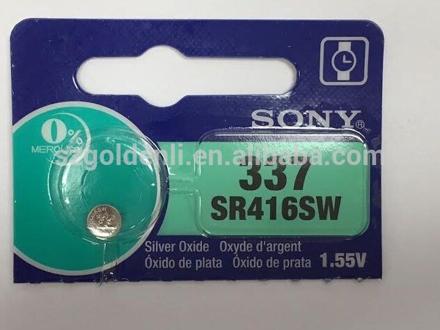 腕時計電池bl1.55vsr416sw337銀水銀フリー-ボタンセル電池問屋・仕入れ・卸・卸売り