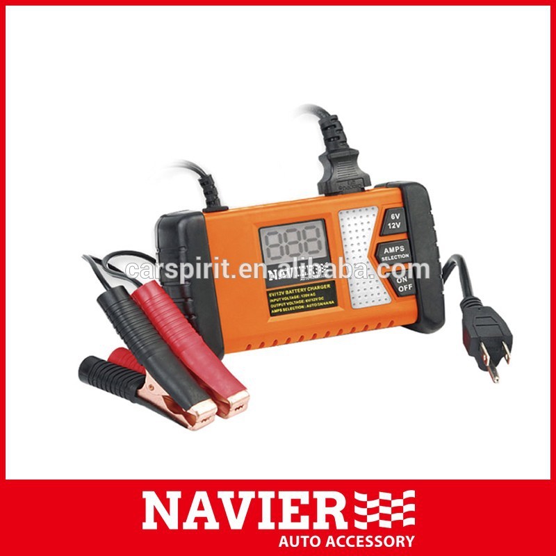 工場供給6volt/12voltデジタル自動スマートカーバッテリー充電器-自動車バッテリー問屋・仕入れ・卸・卸売り