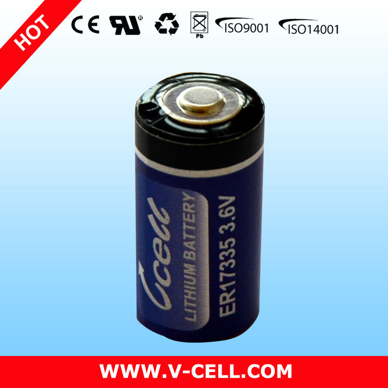 2016新しいprilimaryリチウム電池er17335 2/3aサイズ1900 mah-一次電池、乾電池問屋・仕入れ・卸・卸売り