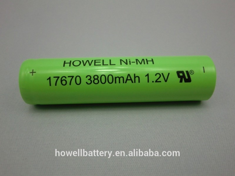 1.2ボルト18670 3800 mahニッケル水素バッテリー用パワーツール/充電式バッテリー-一次電池、乾電池問屋・仕入れ・卸・卸売り