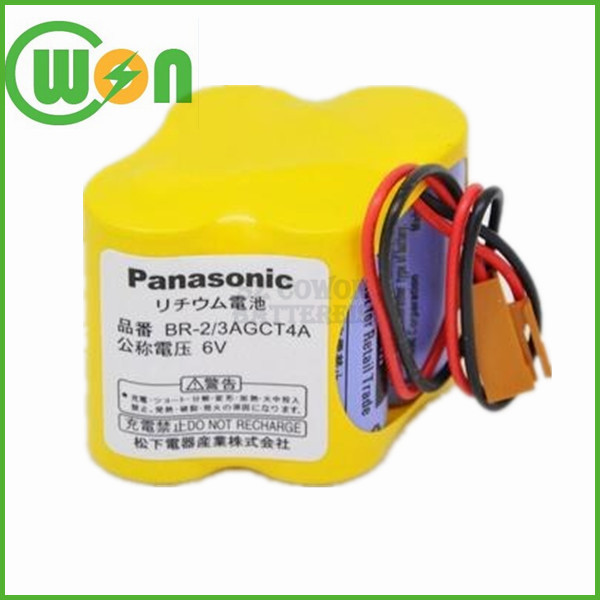 高品質のplcバッテリーパナソニック用バッテリーbr-2/3agct4a-一次電池、乾電池問屋・仕入れ・卸・卸売り