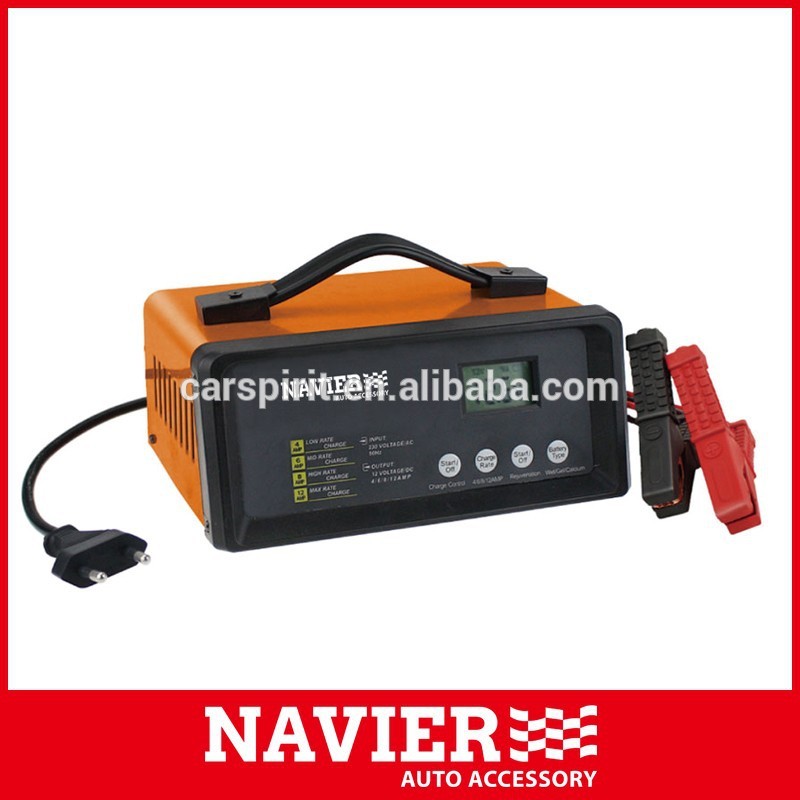 ミニポータブル6v/12v金属デジタル高品質の車のバッテリー充電器-自動車バッテリー問屋・仕入れ・卸・卸売り