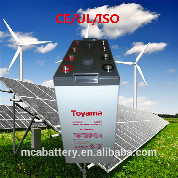 2v1000ah太陽電池ディープサイクルゲルバッテリーpv電池-蓄電池問屋・仕入れ・卸・卸売り