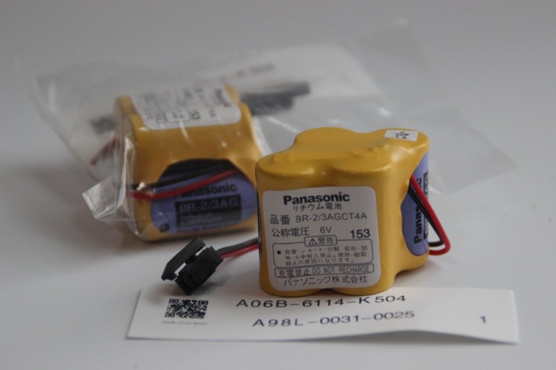 ファナックバッテリー6vbr- 2/3agct4aサーボアンプ-- a06b6114k504/506-一次電池、乾電池問屋・仕入れ・卸・卸売り