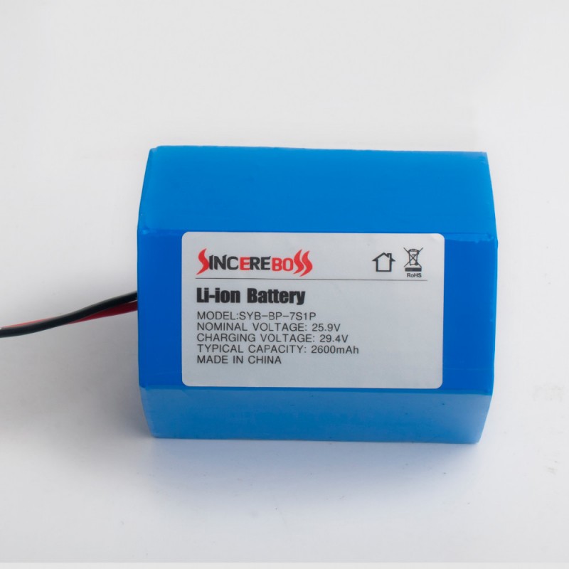 Customerized25.9vli-18650イオン電池リチウムイオンバッテリーパックbmsで保護された-バッテリーパック問屋・仕入れ・卸・卸売り