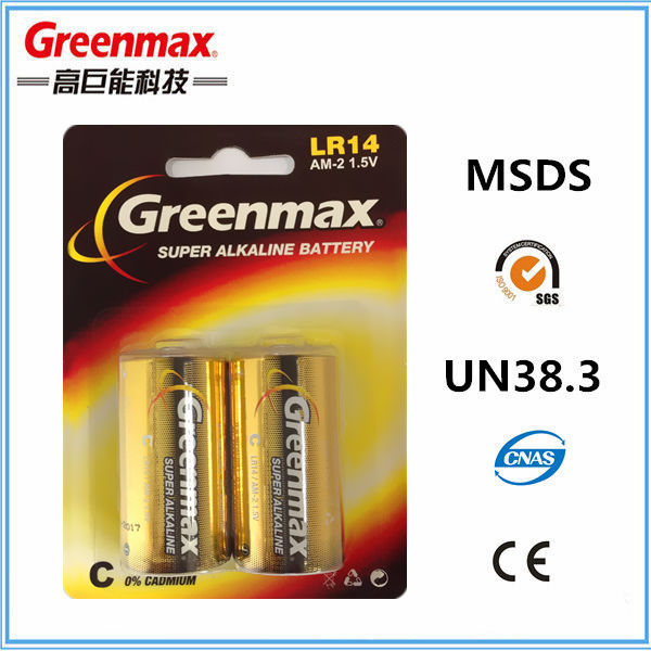 深セン製造1.5ボルトアルカリ電池lr14-一次電池、乾電池問屋・仕入れ・卸・卸売り
