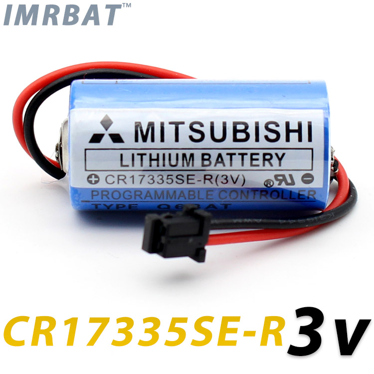 Cr17335se-r 3ボルトplcリチウム電池q6batでプラグ-一次電池、乾電池問屋・仕入れ・卸・卸売り
