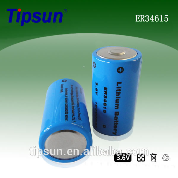 3.6 ボルト高容量19000 mah ER34615 socl 2 バッテリー-一次電池、乾電池問屋・仕入れ・卸・卸売り