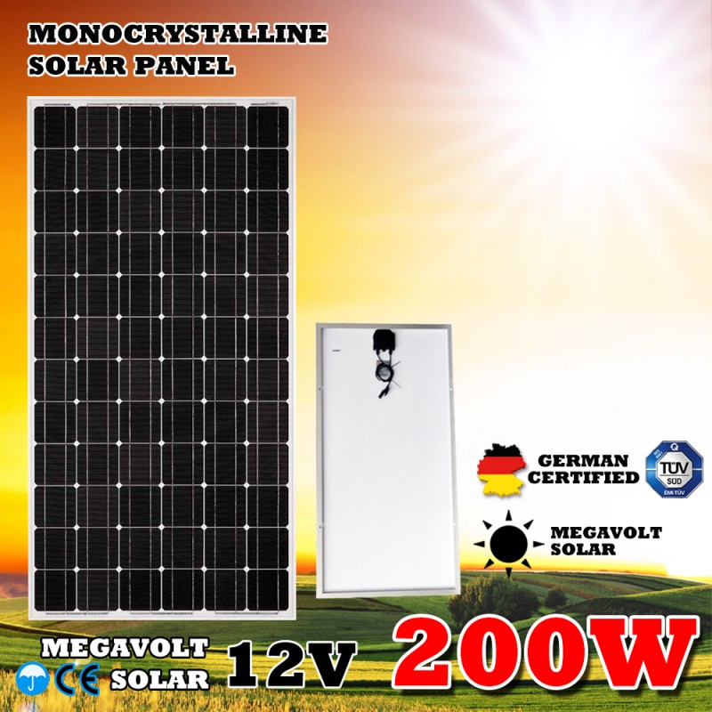 200ワット200ワット17.70ボルト17.70ボルトオフグリッドソーラーパネル用キャンプ-太陽電池、ソーラー・パネル問屋・仕入れ・卸・卸売り