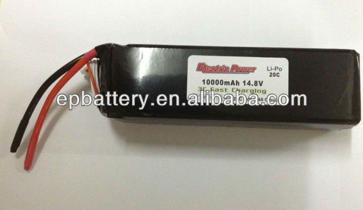 Mahの100004s1p20c14.8v用にリポバッテリーr/cモデルrcのリポバッテリーmahの1000014.8v10000mahバッテリ-バッテリーパック問屋・仕入れ・卸・卸売り