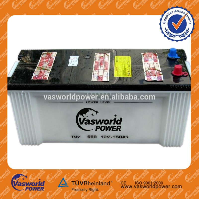 電力工場vasworldwolsale12v乾燥充電鉛蓄電池カーバッテリー150ahn150jis規格-蓄電池問屋・仕入れ・卸・卸売り