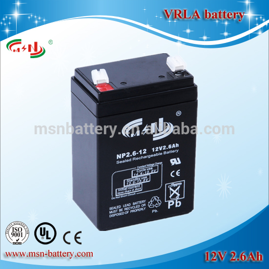 密閉型鉛酸バッテリー12v2.6ahメンテナンスフリー-蓄電池問屋・仕入れ・卸・卸売り
