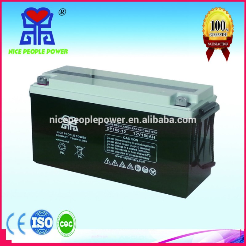 保証貿易vrlaバッテリーメンテナンスフリーバッテリーの価格12v150ah太陽batterys-蓄電池問屋・仕入れ・卸・卸売り