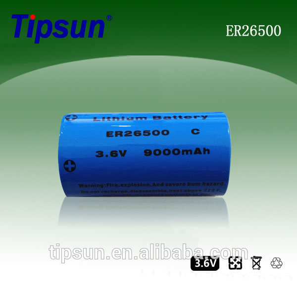 バッテリーer265003.6v一次/li-socl2バッテリー-一次電池、乾電池問屋・仕入れ・卸・卸売り