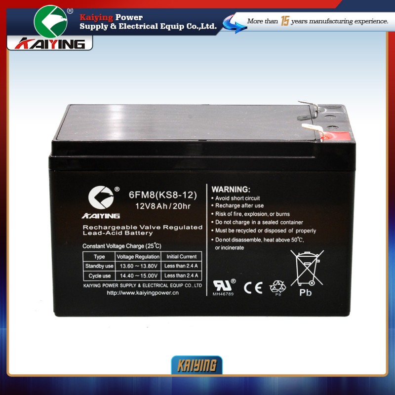 鉛酸バッテリーagm長いバッテリ寿命12v8ahups用-蓄電池問屋・仕入れ・卸・卸売り