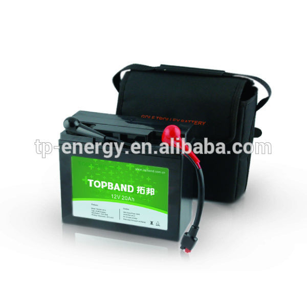 Topband12v20ah最新lifepo4/リチウムゴルフトロリーバッテリーパック( 18holes/36ホール/72holes) を含むpcb保護-バッテリーパック問屋・仕入れ・卸・卸売り