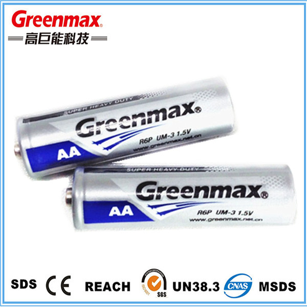 製品輸入中国r6p1.5v亜鉛カーボン電池aa-一次電池、乾電池問屋・仕入れ・卸・卸売り