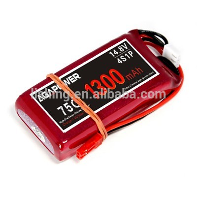 4 s 14.8ボルト1300 mah 75cバッテリー用レーシングdrone | tattu bonkaナノテックlipo xt60コネクタ、fpvレーシングquadcoptersドローン-二次電池問屋・仕入れ・卸・卸売り